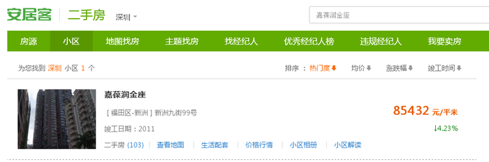 嘉保润金座房价.png